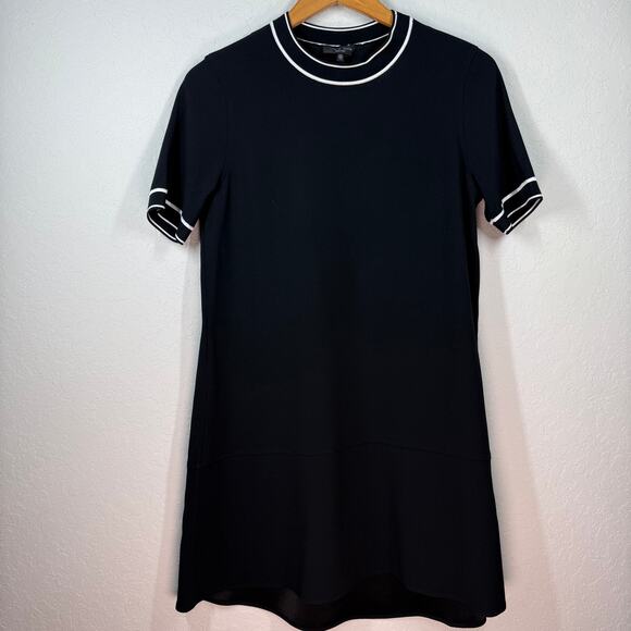 Women's Rag & Bone Pullover Black Shift Dress Size XS Tall Petite - Picture 7 of 9